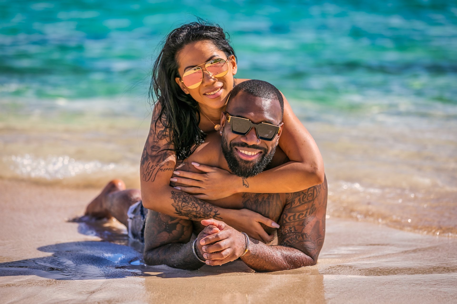 Shooting fiançailles — moment romantique