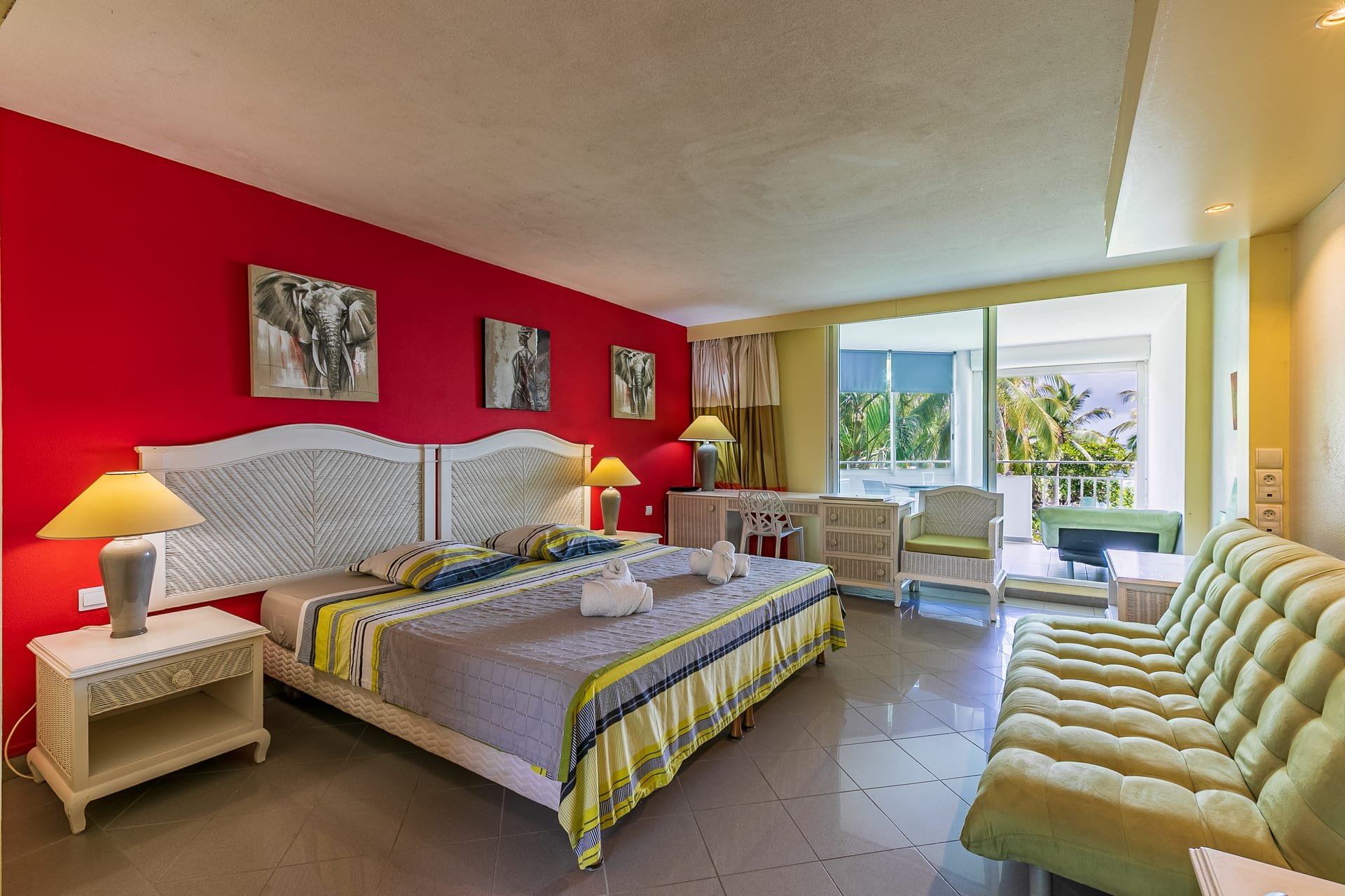 Suite avec lit à baldaquin