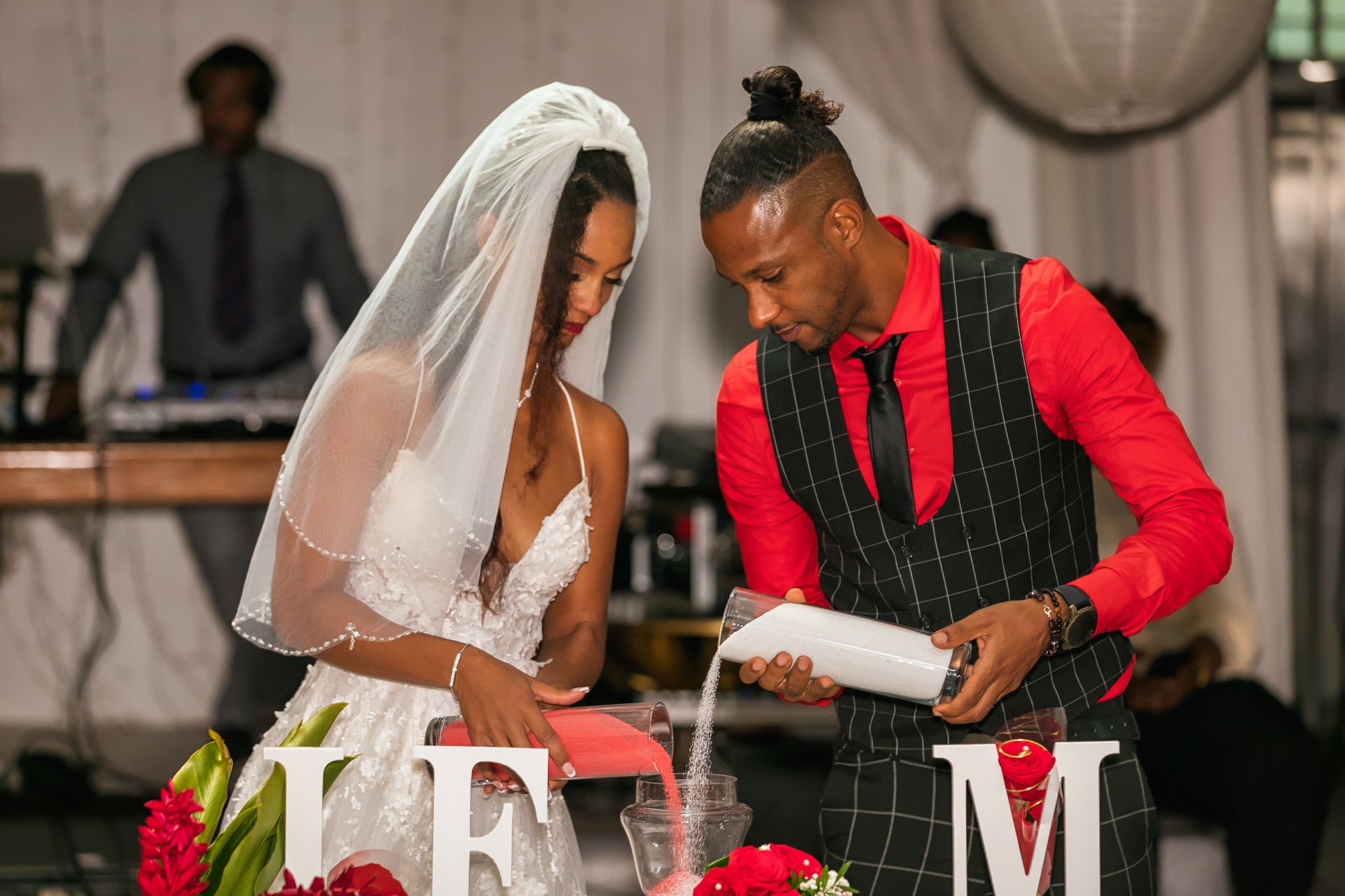 Moments de joie lors de la réception