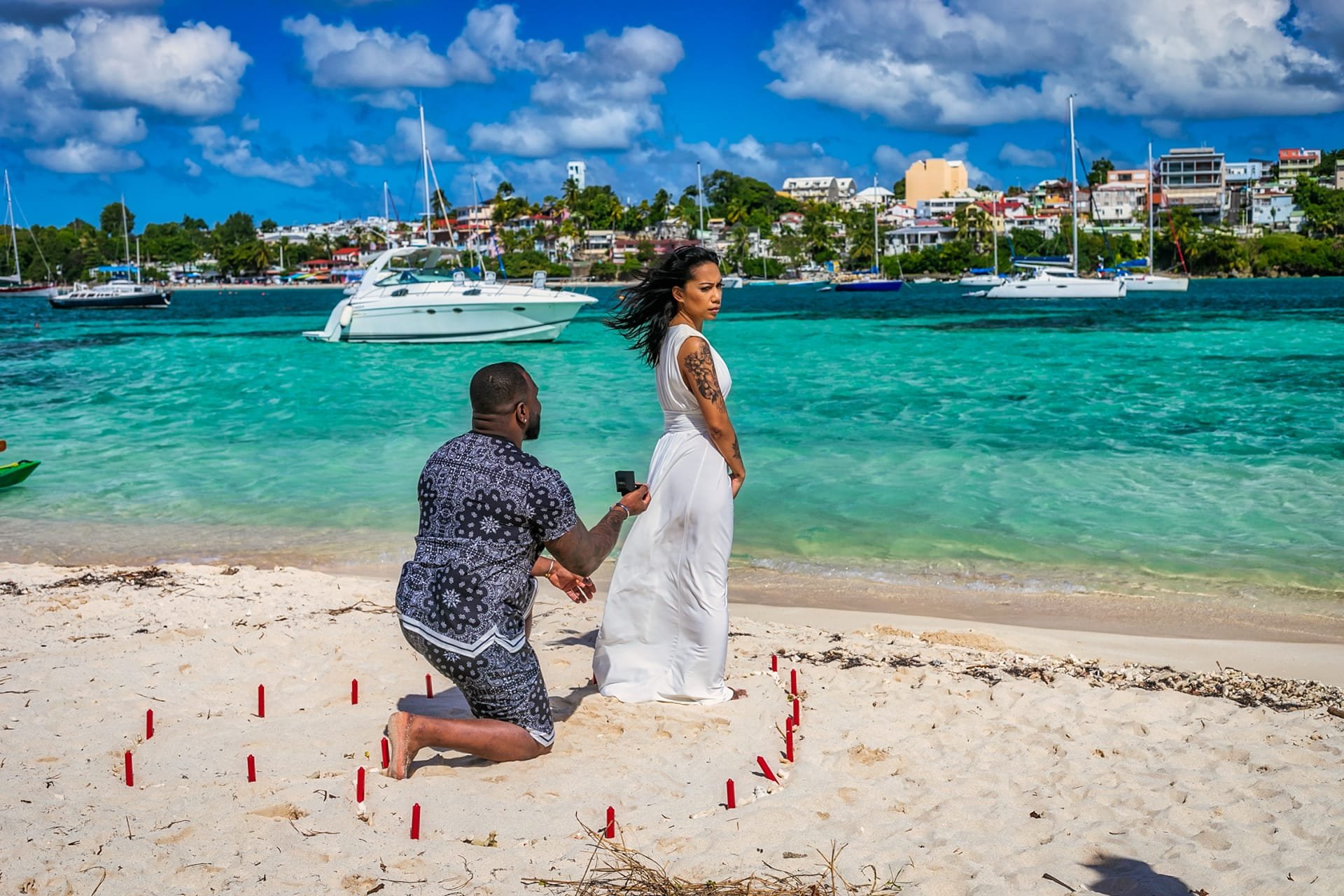 Réception de mariage en extérieur