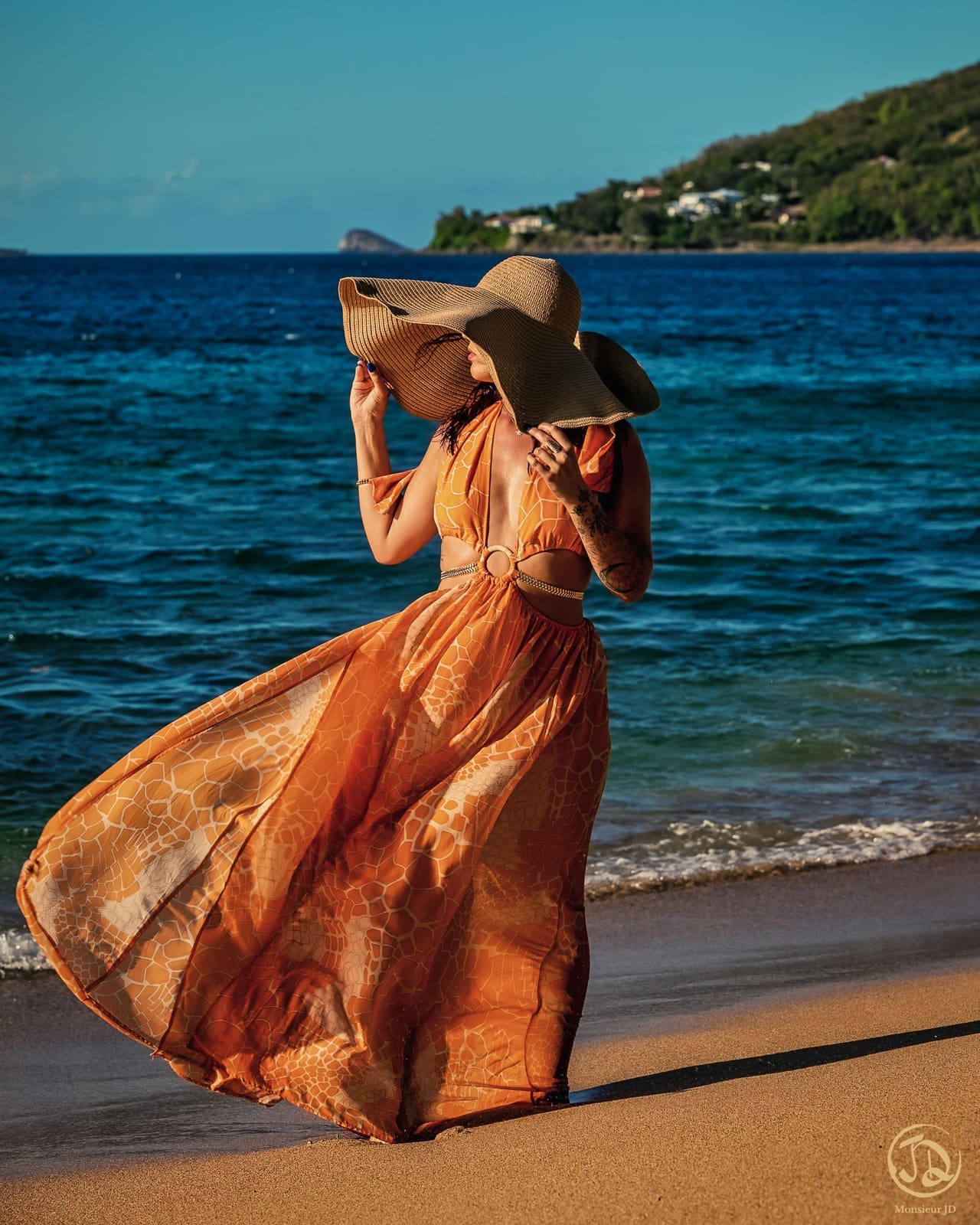 Portrait individuel — shooting en Guadeloupe