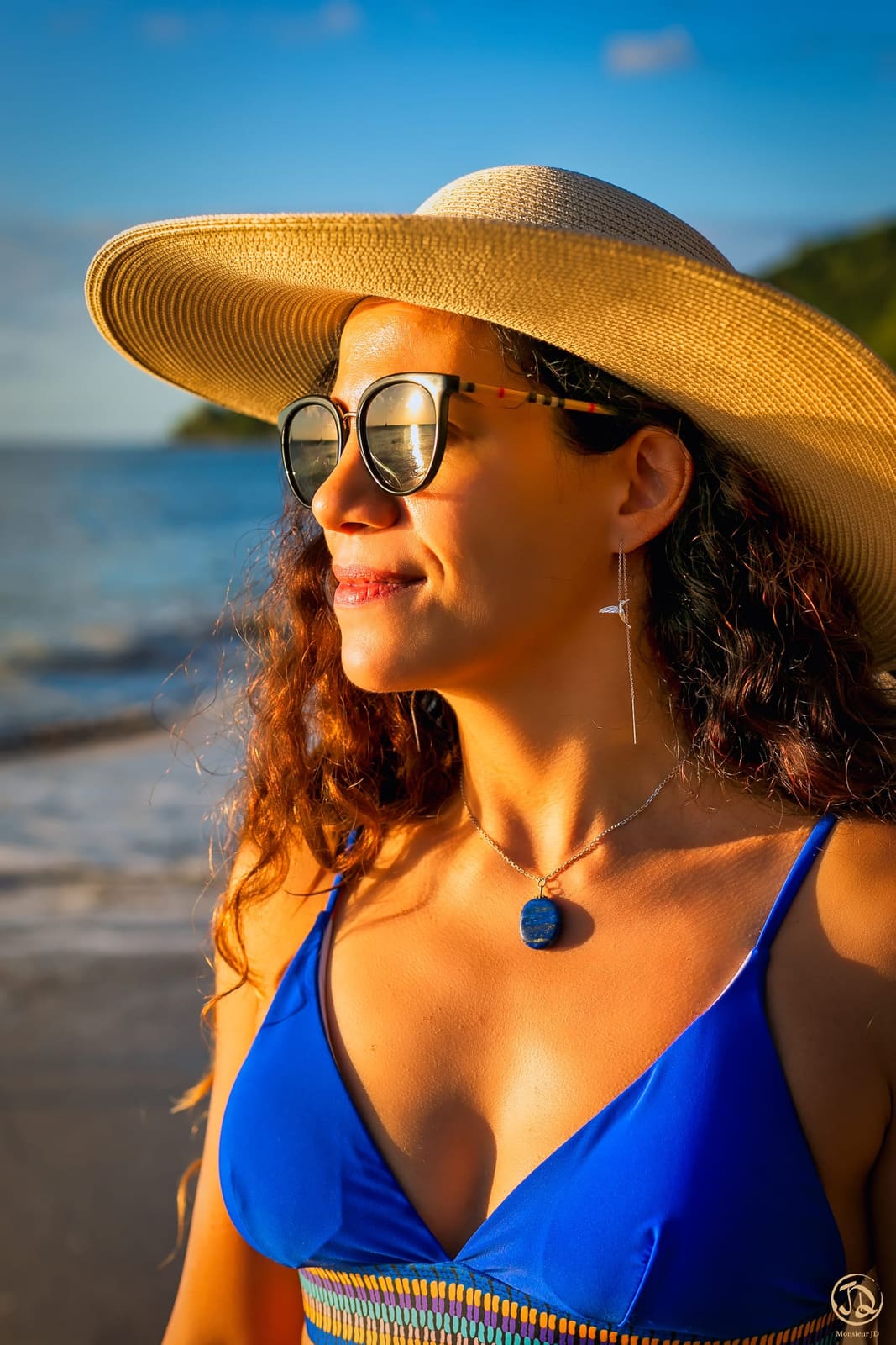 Portrait beauté — éclairage naturel