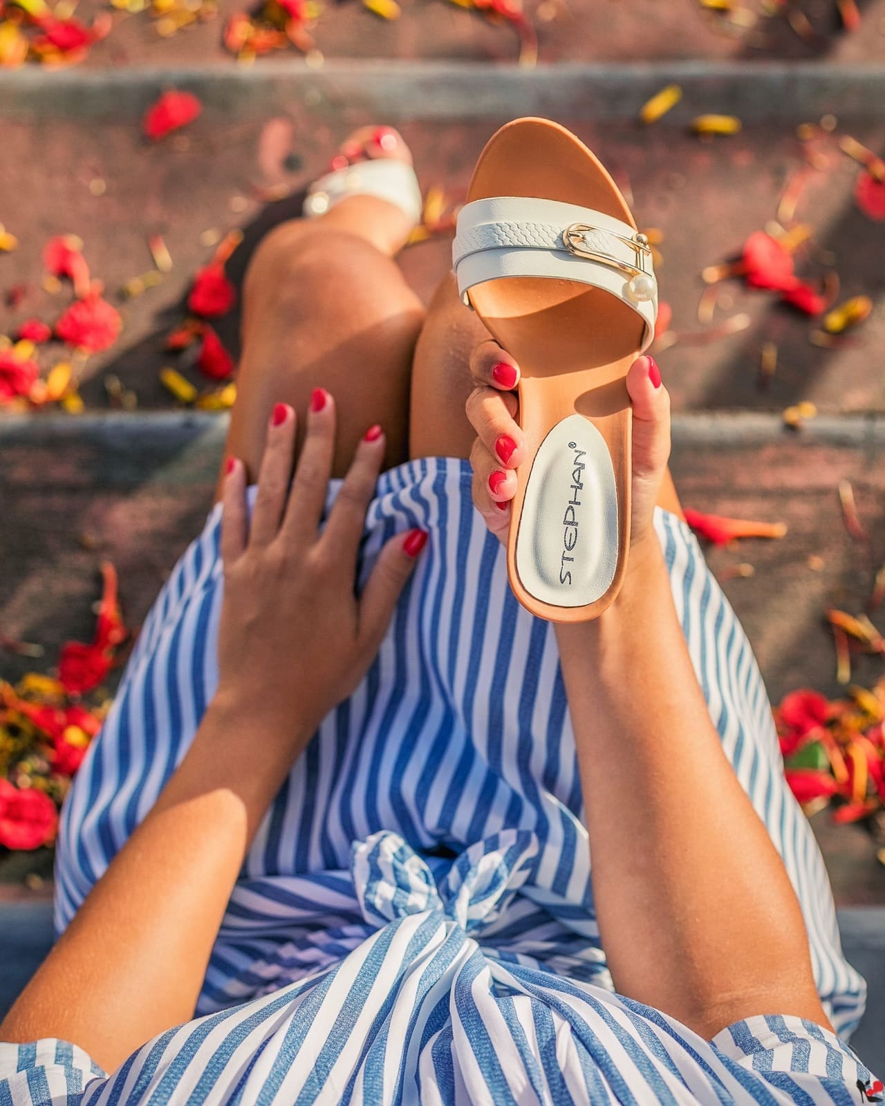 Sac à main rouge Guess